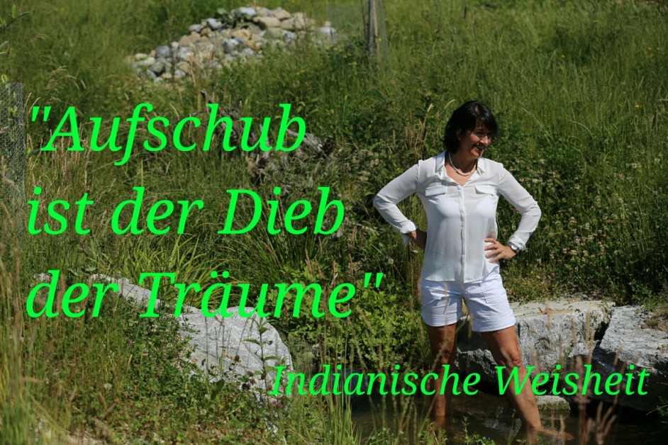 „Aufschub ist der Dieb der Träume“